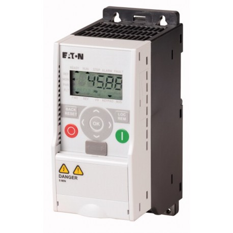 EATON - MOELLER MMX34AA2D4F0-0 MMX34AA2D4F0-0 121399 EATON ELECTRIC Variable frequency drives, 3p, 400 V, 2.4A, 0.75kW
