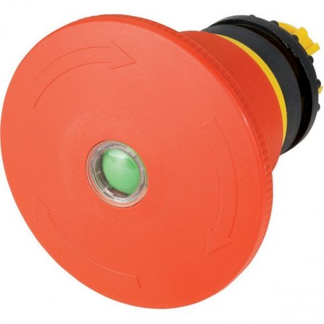 Eaton-moeller M22-PVT60P-MPI Y7-121465 EATON ELECTRIC Emergency-stop pushbutton, D 60mm, turn-release, switch indic..