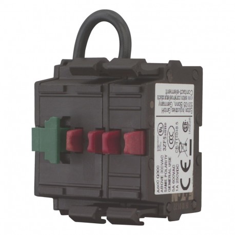 Eaton-moeller M22-K02SMC10 Y7-121474 EATON ELECTRIC Contact element, 2 N/C, front mount, screw connection