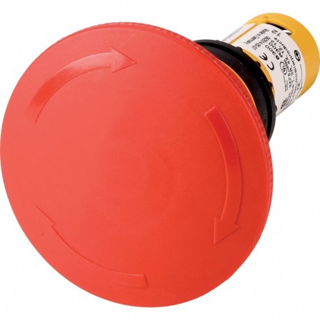 Eaton-moeller C22-PVT60P-K11 Y7-121612 EATON ELECTRIC Emergency-stop, 60mm, pull/turn release, 1NO1NC, black