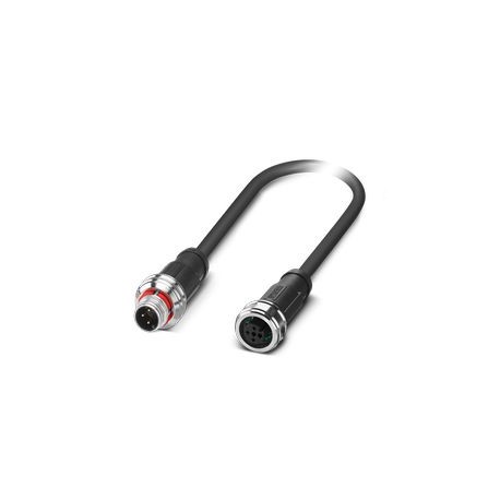 Phoenix contact SAC-3P-P12MS/ 1,5-PUR/P12FS SH Sensor/actuator cable, 3-pole, halogen-free PUR, grey..