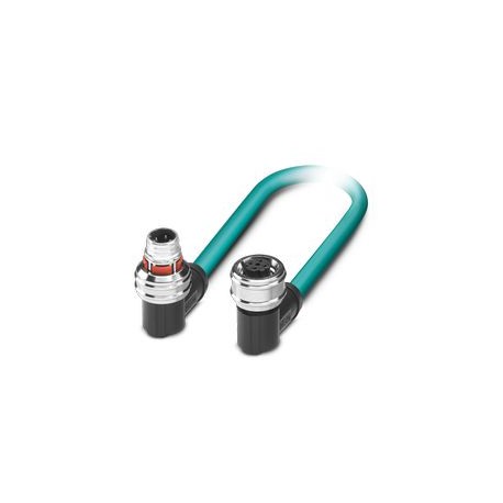 PHOENIX CONTACT NBC-P12MRD/ 0,3-93E/P12FRD NBC-P12MRD/ 0,3-93E/P12FRD 1224273 PHOENIX CONTACT Network cable, CAT5 Ethernet (100 MBit/s), 4-pole, haloge..
