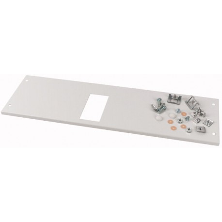 Eaton-moeller XMN130606C-SOND-RAL* EATON ELECTRIC Cover +mounting Kit, for NZM1, horizontal, 4P, HxA 150x600mm, spe..