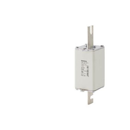 SIEMENS 3NB1234-4KK11 3NB1234-4KK11 SIEMENS SITOR fuse link, with slotted blade contacts, NH2L, In: 400 A, aR, Un DC: 1250 V, fron..