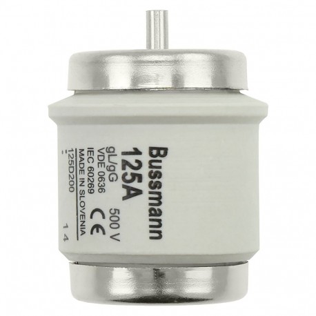 Eaton-moeller FUSE 125 DV GG 500VAC TIME DELAY EATON ELECTRIC Fuse-link, low voltage, 125 A, AC 500 V, D5, 56 x 46..