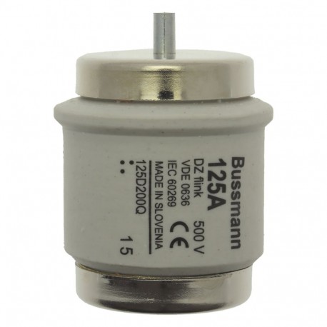 Eaton-moeller FUSE 125A DV 500V TYPE DZ EATON ELECTRIC Fuse-link, DII, 10A, 500 V, DZ