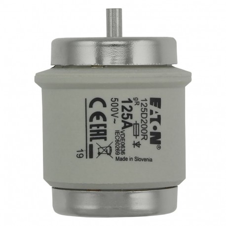 Eaton-moeller FUSE 125A DV 500VAC TYPE GR EATON ELECTRIC Fuse-link, low voltage, 125 A, AC 500 V, D5, 56 x 46 mm,..