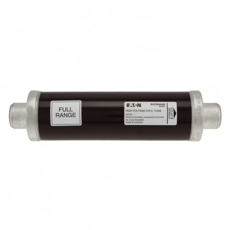 EATON - MOELLER 12KV 100AMP 88MM FULL RANGE FUSE 12KV 100AMP 88MM FULL RANGE FUSE 12FXLSJ100 EATON ELECTRIC Fuse-link, medium voltage, 50 A, AC 12 kV, 3", 77..