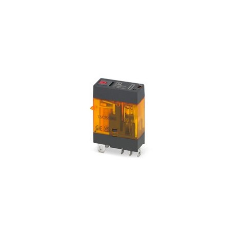 Phoenix contact REL-FO/LRC-230AC/1X21/MS Plug-in miniature relay with mechanical switching position ..