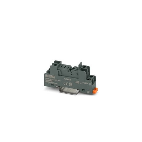 PHOENIX CONTACT ECOR-1-BSC2/FO/1X21 ECOR-1-BSC2/FO/1X21 1308331 PHOENIX CONTACT ECOR-1 relay socket, for FASTON relay, Fork terminal, 1 switch, ..