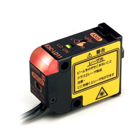 OMRON E3C-LD21 2M E3C-LD21 2M 131200 E3CLD212M OMRON Head sensor Laser 1000 mm Beam linear 33mm