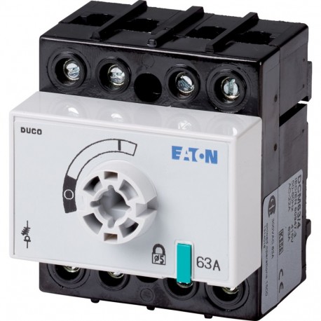 Eaton-moeller DCM-63/4-SK Y8-1314016 EATON ELECTRIC Switch-disconnector, 4 pole, 63 A, Without rotary handle and d..