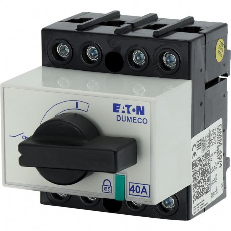 Eaton-moeller DMM-40/4 Y8-1314057 EATON ELECTRIC Switch-disconnector, 4 pole, 40 A, With black rotary handle and d..