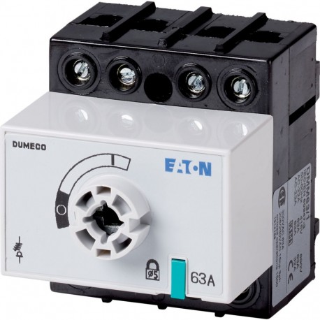 Eaton-moeller DMM-63/1-SK Y8-1314157 EATON ELECTRIC Switch-disconnector, 3 pole + N, 63 A, Without rotary handle a..