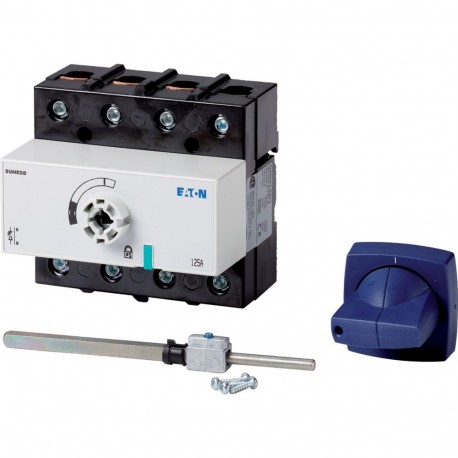Eaton-moeller DMM-125/1+CM Y8-1314206 EATON ELECTRIC Switch-disconnector, 3 pole + N, 125 A, With blue rotary hand..