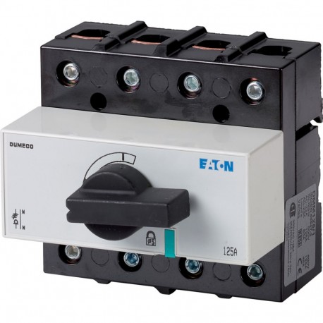 Eaton-moeller DMM-125/1 Y8-1314210 EATON ELECTRIC Switch-disconnector, 3 pole + N, 125 A, With black rotary handle..