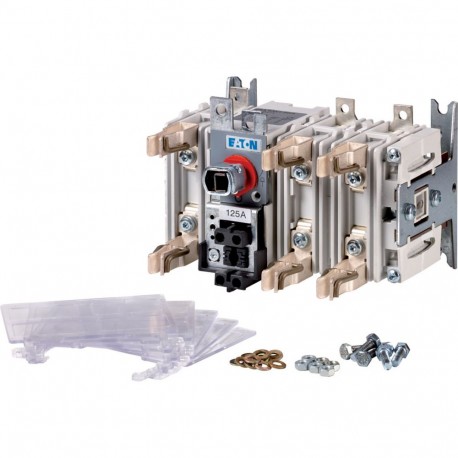 Eaton-moeller QSA125N1-00/3 Y8-1318030 EATON ELECTRIC Switch-disconnector-fuse, 3 pole, 125 A, rear mounting, NH00