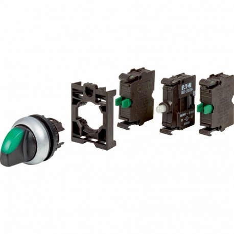 Eaton-moeller M22-WRLK3-G-2K10LED230-BVP Y7-132598 EATON ELECTRIC Selector switches 2 N/O with thumb grip, complete..