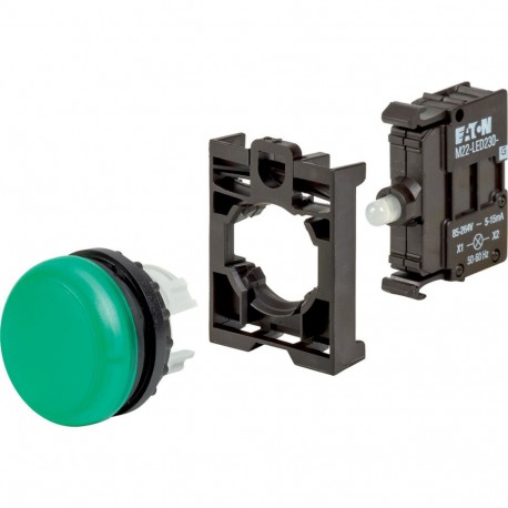EATON - MOELLER M22-L-G-LED230-BVP M22-L-G-LED230-BVP 132600 Y7-132600 EATON ELECTRIC Indicator light, complete device