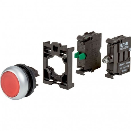 Eaton-moeller M22-DL-R-K10LED230-BVP Y7-132605 EATON ELECTRIC Illuminated pushbutton actuators, complete device