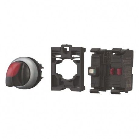 EATON - MOELLER M22-WRLK-R-K01LED-BVP M22-WRLK-R-K01LED-BVP 132606 Y7-132606 EATON ELECTRIC Selector switches 1 N/C with thumb grip, complete devi..