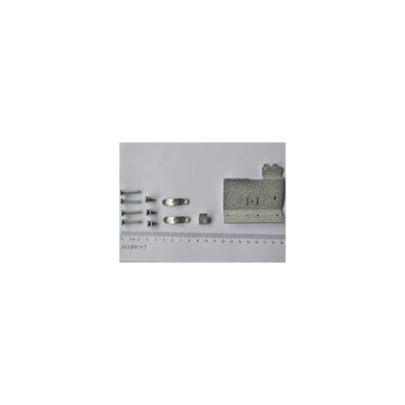 DANFOSS DRIVES 132B0107 132B0107 Decoupling Plate Mounting Kit, M3 DANFOSS DRIVES Decoupling Plate Mounting Kit, M3