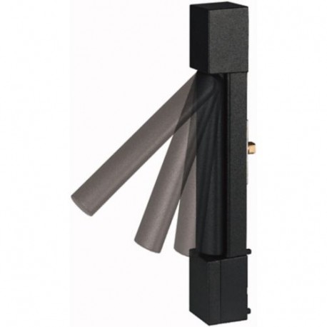 EATON - MOELLER DH-COMF DH-COMF 133107 EATON ELECTRIC Retractable rotary handle, black, with push button, for cylinder lock