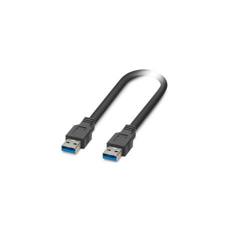 PHOENIX CONTACT NBC-USB3.0-UAM/2,0-PVC/UAM NBC-USB3.0-UAM/2,0-PVC/UAM 1333156 PHOENIX CONTACT USB cable, design: USB-A, protection rating: IP20, cable ..