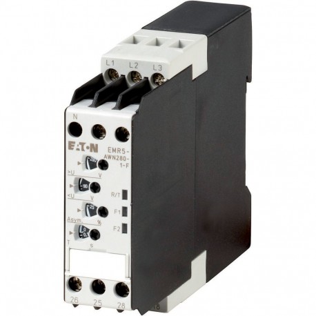 Eaton-moeller EMR5-AWN280-1-F EATON ELECTRIC Phase monitoring relay, multi-function, 2W, 180-280V50/60Hz