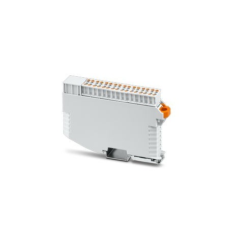Phoenix contact ME-IO 18,8-KIT-10U-32-TBUS-7035 DIN rail housing, with front connection for DIN rail..