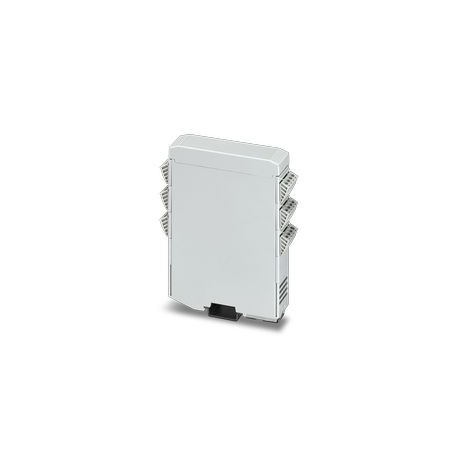Phoenix contact ICS25-KIT-BC100X132-V-7035+6PSC4 Rail housing, for DIN rail mounting, with closed sn..