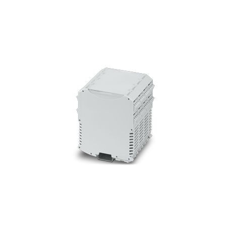 Phoenix contact ME MAX 90-KIT-2-2-7035+16MSTBT4 Rail housing, for DIN rail mounting, colour: light g..