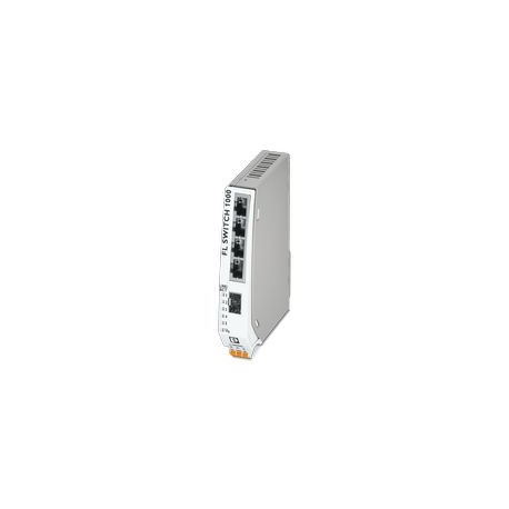 Phoenix contact FL SWITCH 1104NT-SFP Narrow Ethernet switch, wide temperature range, four RJ45 ports..