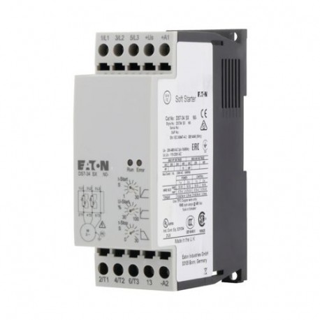 Eaton-moeller DS7-340SX009N0-N Y7-134910 EATON ELECTRIC Soft starter, 9 A, 200 480 V AC, Us 24 V AC/DC, Frame size ..