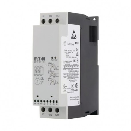 Eaton-moeller DS7-342SX024N0-N Y7-134931 EATON ELECTRIC Soft starter, 3p, 24A, 200-480VAC, us 110/230VAC