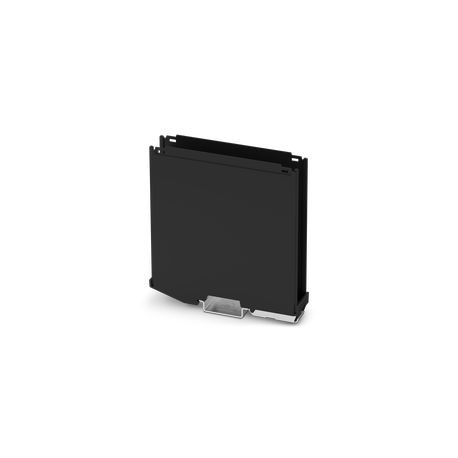 Phoenix contact ICS20-B100X98-O-9005 Rail housing, Lower part of the housing with metal pin, width: ..