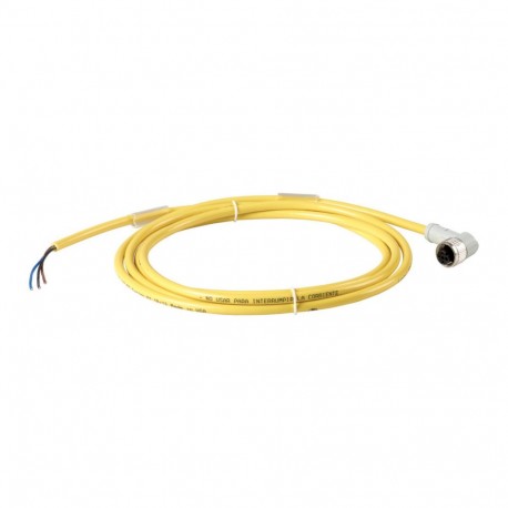Eaton-moeller CSDR4A3CY2202 Y7-136272 EATON ELECTRIC Connection cable, 4p/3Ltg, DC current, coupling m12 angled, op..