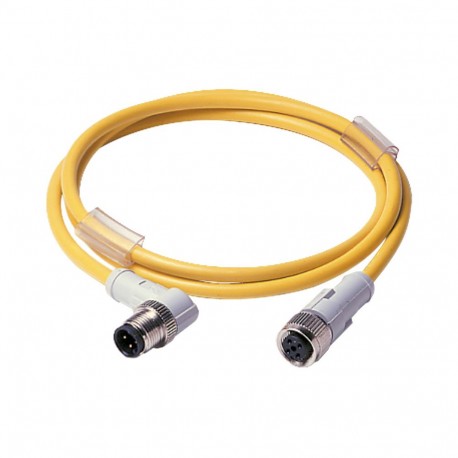 Eaton-moeller CSDR4A4CY2205-D Y7-136283 EATON ELECTRIC Connection cable, 4p, DC current, coupling M12 flat, plug, a..