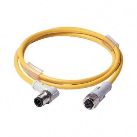 EATON - MOELLER CSDR4A4CY2201.5-D CSDR4A4CY2201.5-D 136313 Y7-136313 EATON ELECTRIC Connection cable, 4p, DC current, coupling M12 flat, plug,..