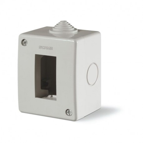 Scame 136.4121 UNIBOX S.M.ENCLOSURE IP40 1 GANG