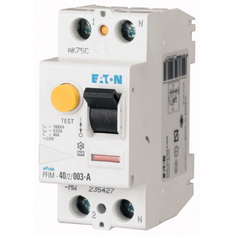 Eaton-moeller PFIM-25/2/003-A-GV Y7-139514 EATON ELECTRIC Supply MIN 30. Differential int. PFIM, 2P, 25A, 30mA, cla..