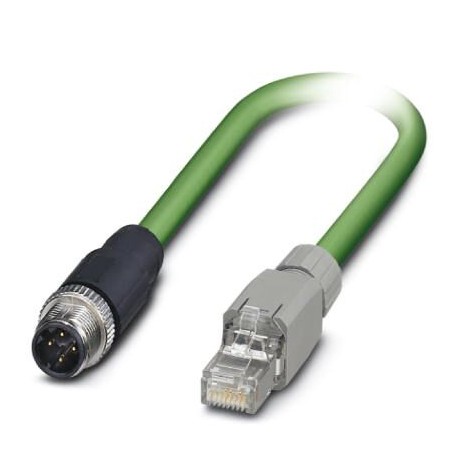 PHOENIX CONTACT NBC-M12MSD/10,0-93C/R4AQ WL NBC-M12MSD/10,0-93C/R4AQ WL 1404398 PHOENIX CONTACT Assembled PROFINET cable, CAT5e, shielded, star-quad, 22..