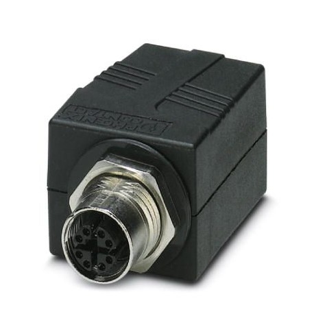 Phoenix contact VS-BH-M12FSX-10G-RJ45/180 Control cabinet feed-through
