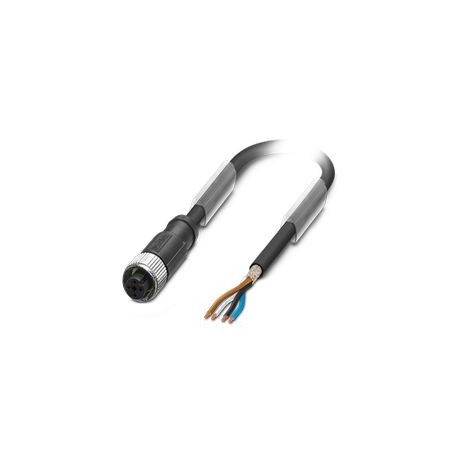 PHOENIX CONTACT SAC-4P-60,0-PUR/M12FS SH SAC-4P- 60,0-PUR/M12FS SH 1405012 PHOENIX CONTACT Sensor/actuator cable, 4-pole, halogen-free PUR, greyish b..