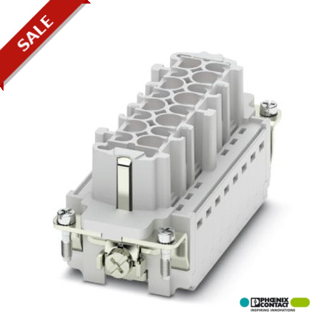 Phoenix contact HC-HV06-I-CT-F HEAVYCON socket insert, for 830 V (III/3), with 6 N/O contacts and 2 ..
