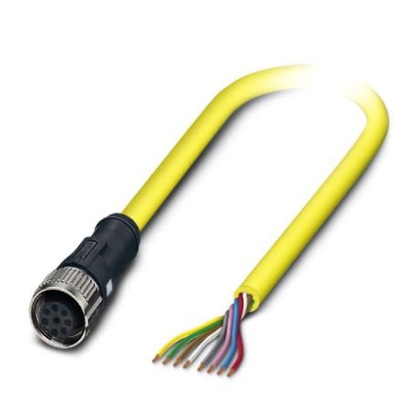 Phoenix contact SAC-8P-5,0-542/M12FS BK SAC-8P- 5,0-542/M12FS BK 1406104 PHOENIX CONTACT Sensor/actuator cable