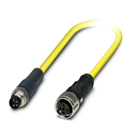 Phoenix contact SAC-4P-M8MS/ 1,5-542/M12FS BK SAC-4P-M8MS/ 1,5-542/FS SCO BK 1406197 PHOENIX CONTACT Sensor/actuator cable