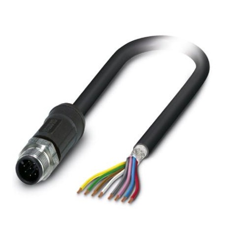 PHOENIX CONTACT SAC-8P-M12MS/ 2,0-28X SH OD SAC-8P-M12MS/ 2,0-28X SH OD 1407279 PHOENIX CONTACT Sensor/actuator cable