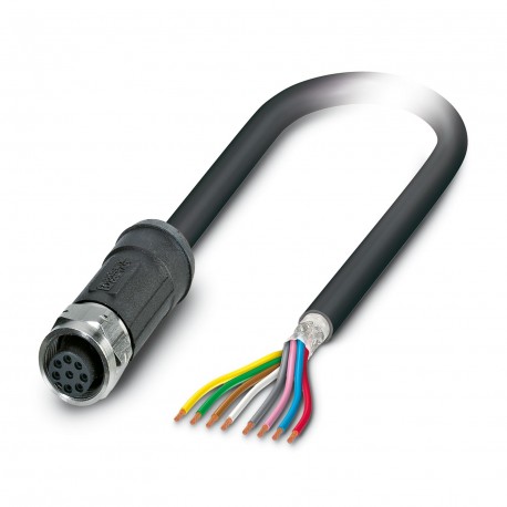 Phoenix contact SAC-8P-2,0-28X/M12FS SH OD SAC-8P- 2,0-28X/M12FS SH OD 1407282 PHOENIX CONTACT Sensor/actuator cable
