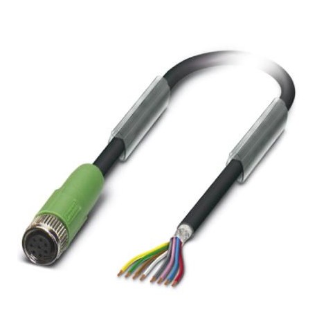PHOENIX CONTACT SAC-8P- 0,3-PUR/M 8FS SH BK SAC-8P- 0,3-PUR/M 8FS SH BK 1409287 PHOENIX CONTACT Sensor/actuator cable